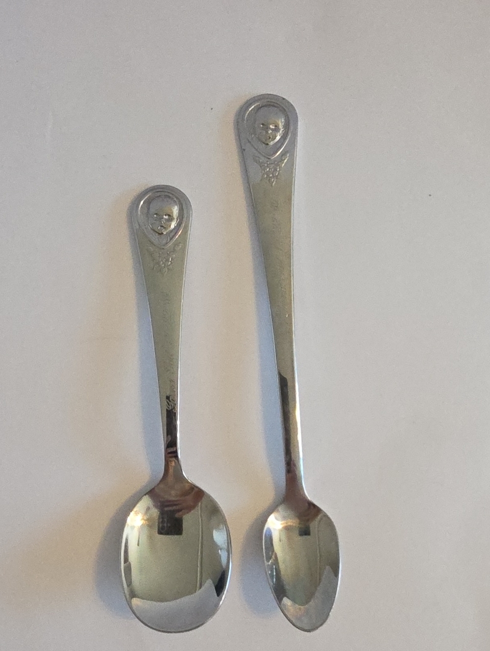 Oneida Gerber Stainless Baby Spoons Set Of 2
